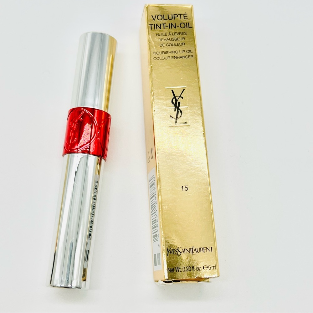 Yves Saint Lauren YSL Volupté Tint in oil 15 Red My Lips